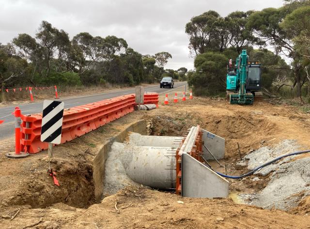 Transport department provides update on $40 million KI roadworks, will ...