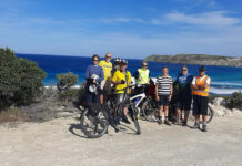 Kangaroo Island Bicycle Users Group enjoy ‘Art to Art’ ride