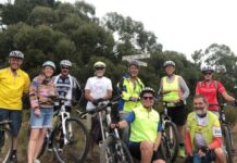 Gone cycling, not fishing!