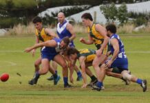 A Grade action between Wisanger and Dudley: PHOTOS