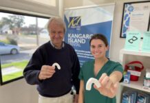 Kangaroo Island Dental protecting smiles on the field