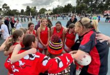 Kangaroo Island netball girls compete at 2023 Country Championships