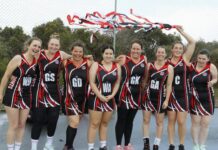 KI netball action at Wonks