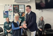 Ambulance volunteer Shirley Bell recognised for 50 years, new recruits join