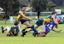 Wet weather doesn’t phase Eagles’ enthusiasm in Round 12 of KI football