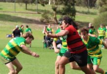 Kaea Mauheni-Edwards plays in South Australia Under 16s rugby squad
