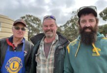 Faces at the sport at Parndana: PHOTOS