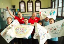 KI kids learn about disaster preparedness with Red Cross