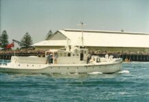 Historic Port Adelaide pilot boat Sir Wallace Bruce sinks in American River channel