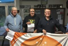 Second round of Aurora Ozone Triples at Birchmore Bowling Club