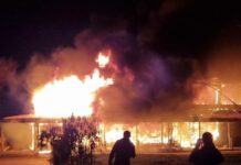 Lighthouse Cafe fire reignites after four days, destroys two businesses