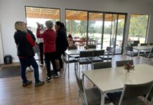 Parndana Golf Club sports new floor for KI Ladies Week event