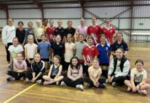 Adelaide Lightning hold basketball clinic for Kangaroo Island girls