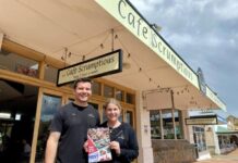 Cafe Scrumptious rises again after fire destruction on KI’s main street