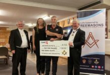 Freemasons make donation to Western Districts