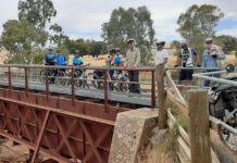 Burra’s history by bicycle, Kangaroo Island Bicycle Users Group ventures north