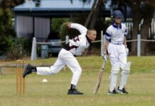 Junior cricket action between Wisanger and Wonks: PHOTOS