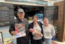 Rockpool Cafe celebrates the arrival of baby Eve, ready for big summer at Australia’s No. 1 beach