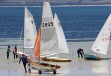 Winds finally rise for Saturday sailing at the Kangaroo Island Yacht Club