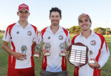Kangaroo Island Cricket Association’s 2023-2024 trophy winners