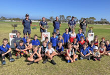 Gather Round Community Footy Roadshow visits Kangaroo Island