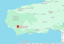 Prescribed burn for South Boundary Track of Flinders Chase National Park on KI