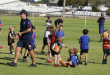 Gather Round action for Kangaroo Island junior footballers: PHOTOS
