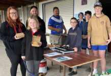 Brekkie rolls for National Volunteer Week thanks to Junction, KI Future Ready Volunteer Project