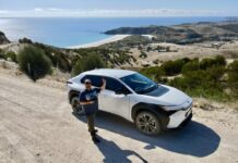 Toyota’s first electric vehicle the BZ4X spends a week on Kangaroo Island