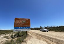 Police, emergency services attend LandCruiser roll-over at Cape Borda