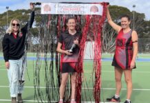Kingscote win at Panther Park in Kangaroo Island netball