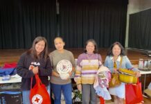 Faces at the Red Cross Trash and Treasure at Parndana Hall