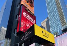 Chloe the wildlife veterinarian featured on Times Square billboard in New York