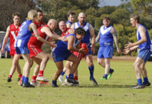 Two one-sided games for Round 8 of Kangaroo Island football