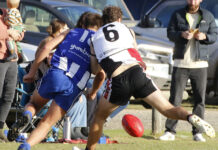 Action from the A Grade and Reserves matches from Wisanger: Photos