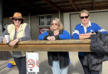 Check out who was at the footy at Panther Park on Saturday