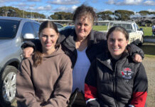 Sport spectators at Panther Park photographed by Maggie Patterson