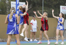 KI Netball Association action from 2024 opening rounds
