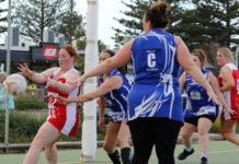 Kingscote netball reports; Parndana vs Wisanger photos