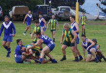 Footy action from reunion weekend at Dudley: PHOTOS