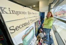 ‘Second Time Around’ exhibition at Kingscote Show with recycled, repurposed items