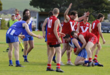 A Grade football action from Wisanger: PHOTOS