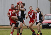 Western Districts win scrappy B Grade match at Parndana