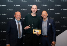 Drakes Kingscote manager Ryan Cartwright awarded Barb Collins Award