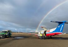 Flight on Elders sponsored RFDS plane for KI’s baby Tom