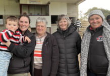 Spectators at the sport – Islanders at Parndana: PHOTOS