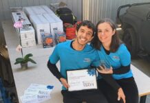 Wrapping Hood wins business leadership award at YBATTs