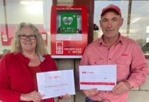 Parndana Sports Club gets new durable outdoor defibrillator cabinet