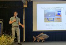 KI farming innovator Nick Berry speaks at Island Arks Symposium