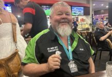 Ollie gets another silver medal at Master’s Games darts